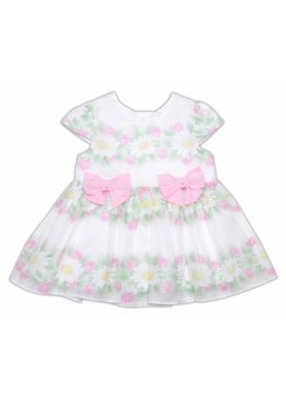 Garden baby летнее нарядное платье для девочки 45042-35
